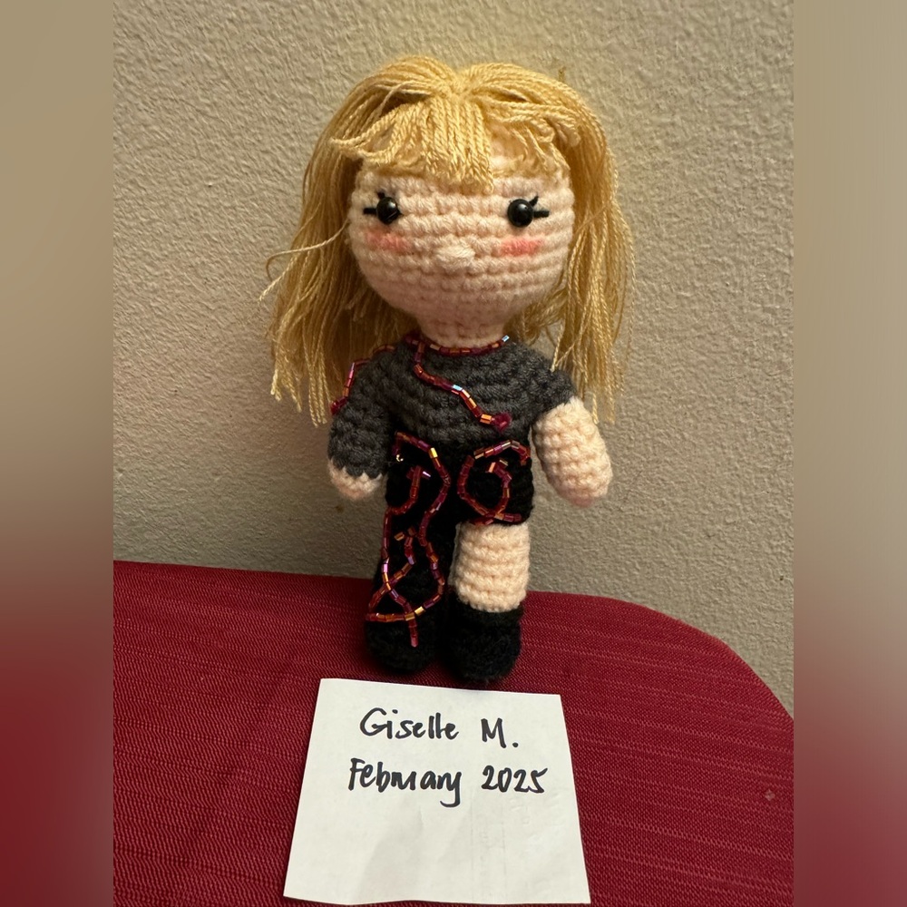 Taylor Swift Reputation Crochet Doll